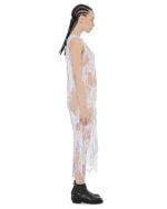 Elongated Cloud Fiber Web Dress