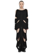 Elongated Division Cut Dress