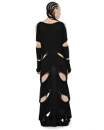 Elongated Division Cut Dress