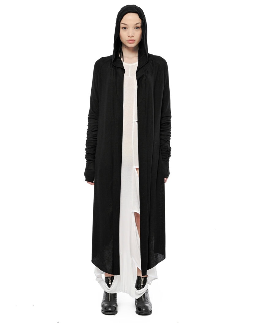 Elongated Layered Soft Cardigan