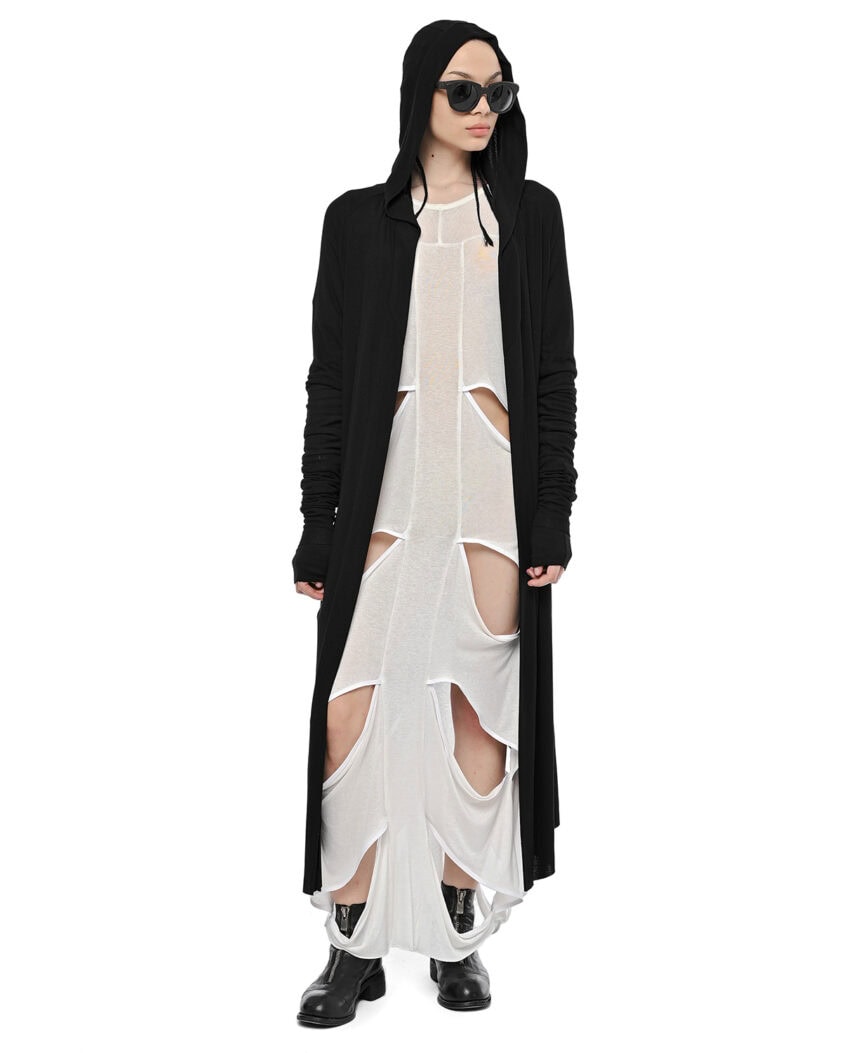 Elongated Layered Soft Cardigan