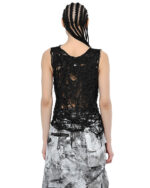 Fiber Bond Deficient Sleeveless Top