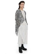 Wide Layered Crushed Cropped Pants