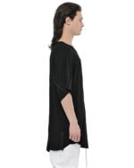 Loose Asymmetric Panel T-shirt