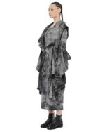 Nuance Dyed Division Cut Cardigan