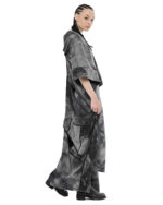 Nuance Dyed Division Cut Cardigan