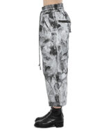 Object Coated Wide Layered Pants