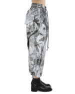 Object Coated Wide Layered Pants