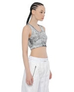 Object Dyed Rib Knit Crop Top