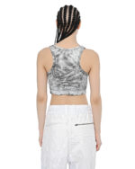 Object Dyed Rib Knit Crop Top