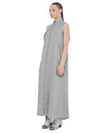 Trigon Layered Linen Dress