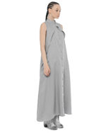 Trigon Layered Linen Dress