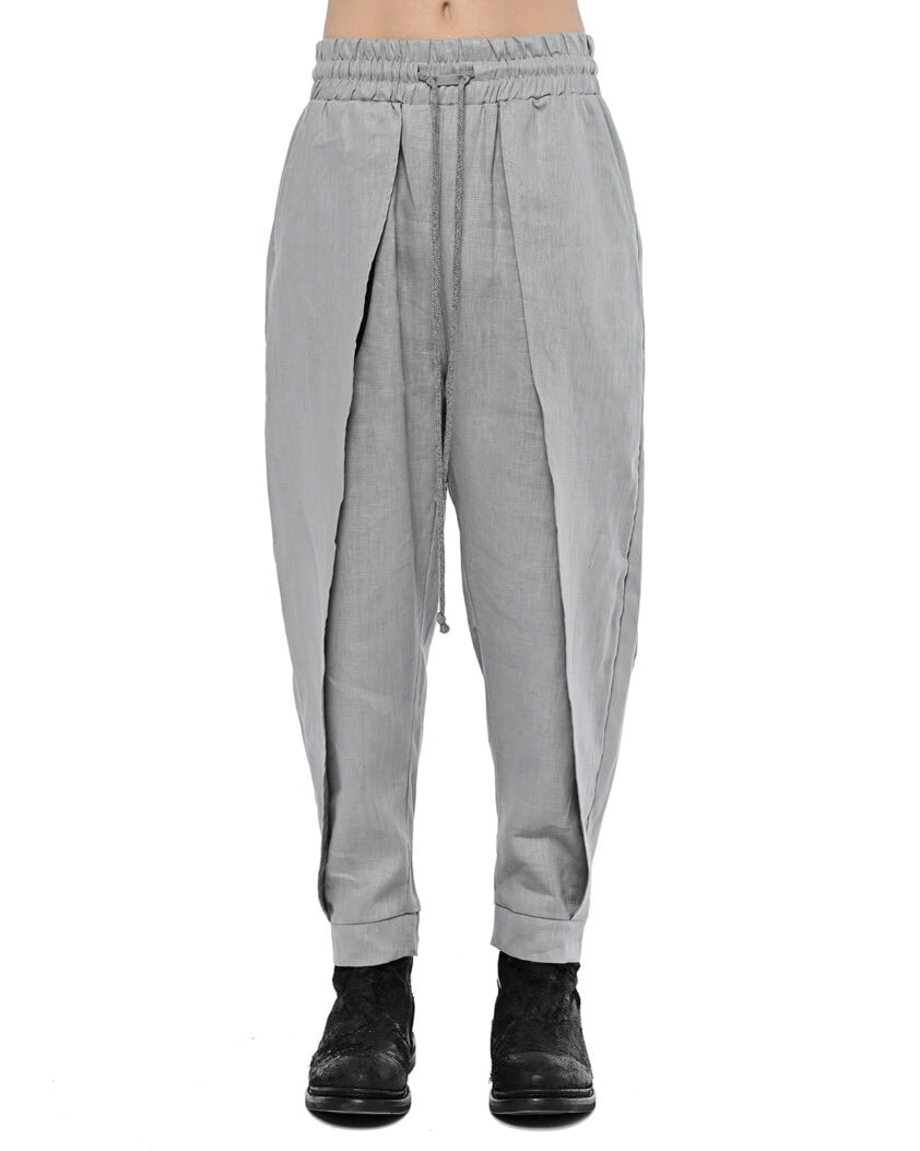 Trigon Layered Linen Trousers