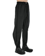 Trigon Black Layers Volume Pants