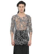 Web Bonded Contrast T-Shirt