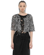 Web Fiber Bond Crop Jacket