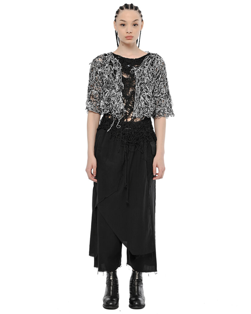 Web Fiber Bond Crop Jacket