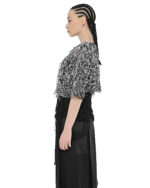 Web Fiber Bond Crop Jacket