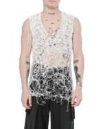 Web Bonded Sleeveless T-Shirt