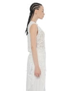 Fiber Bond Deficient Sleeveless Top