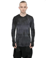 Nuance Dyed Slim Long Sleeve Top