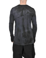 Nuance Dyed Slim Long Sleeve Top