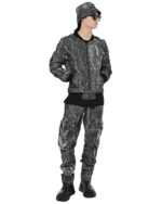 Object Coated Crushed Bomber Jacket