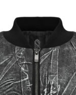 Object Coated Crushed Bomber Jacket