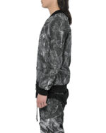 Object Coated Crushed Bomber Jacket