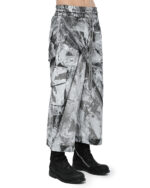 Object Coated Wide Layer Crop Pants