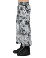 Object Coated Wide Layer Crop Pants