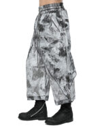 Object Coated Wide Layer Crop Pants