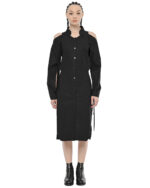 Open Shoulders Deconstruct Dress Shirt