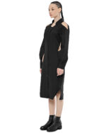 Open Shoulders Deconstruct Dress Shirt