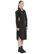 Open Shoulders Deconstruct Dress Shirt