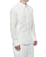 Trigon Layered White Shirt