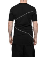 Contrast Segment Panel T-Shirt