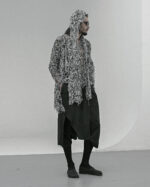 Wide Layered Crushed Cropped Pants