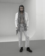 Web Bonded Contrast Sleeveless Top