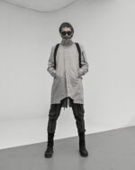 Ripstop High Collar Hexagon Parka