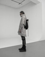 Ripstop High Collar Hexagon Parka