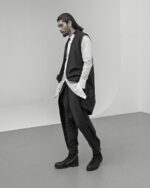 Trigon Black Layers Volume Pants