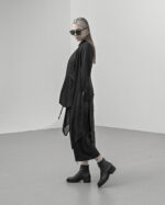 Draped Layered Blazer Jacket