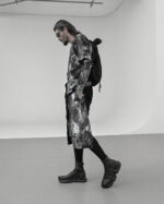 Layered Paneled Object Coated Shorts