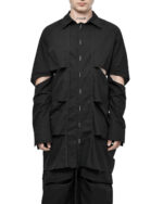 Division Cut Linear Collar Shirt