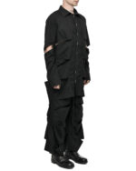 Division Cut Linear Collar Shirt