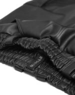 SPIRAL COATED CARGO BIKER TROUSERS