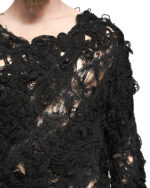 FIBER BOND DIAGON BLEND SWEATER