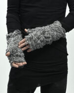 Grey Blend Fiber Bond Hand Sleeves