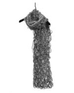 Grey Blend Fiber Bond Scarf